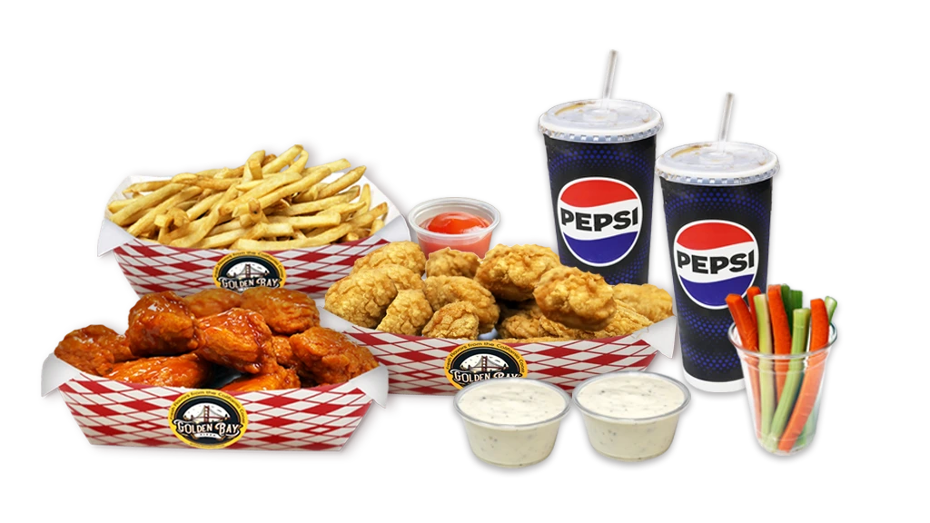 20 pc Boneless Wings Combo Deal