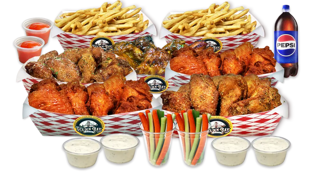 50 pc Wings Party Pack