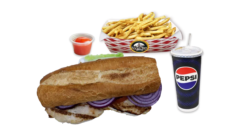 Grilled Chicken Sandwich Combo Deal