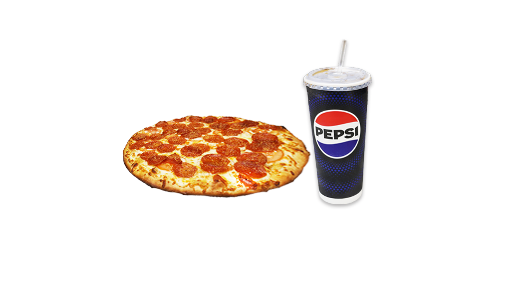Small Pizza + Soda Deal