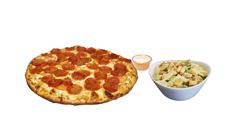Large Pizza + Salad Combo Deal