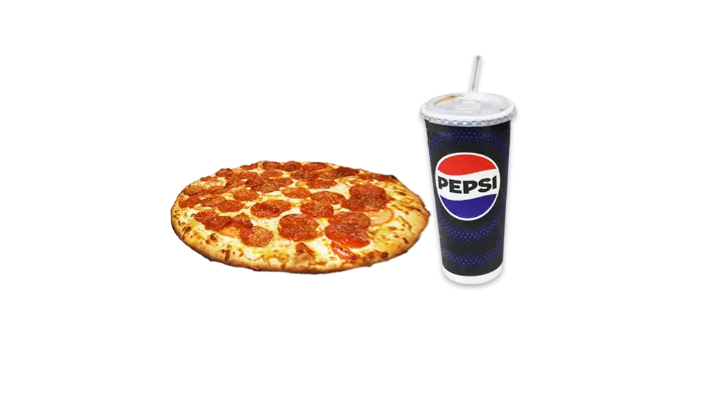Small Pizza + Soda Deal