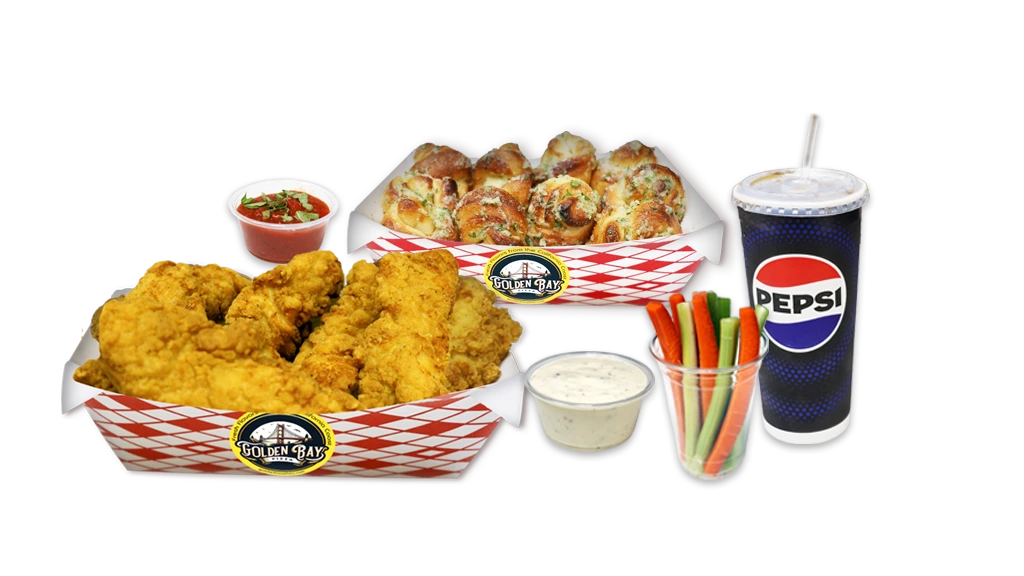 Chicken Tenders + Garlic Knots Combo image
